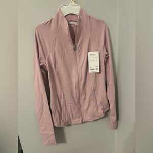 NWT Athleta salutation jacket light pink